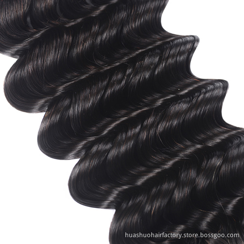 Top Quality Thick Ends Large Stock Factory 26 28 30 Inch Virgin Cuticle Aligned Hair Brazilian Hair in mozambique
